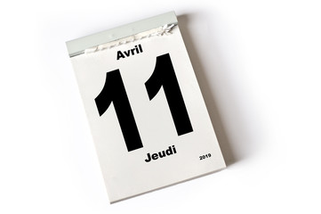 11. Avril 2019