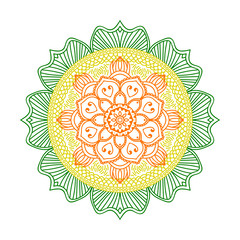 vector drawing mandala