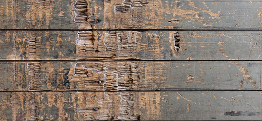 Old wooden planks nailed together pattern background