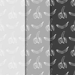 banana seamless pattern fruit