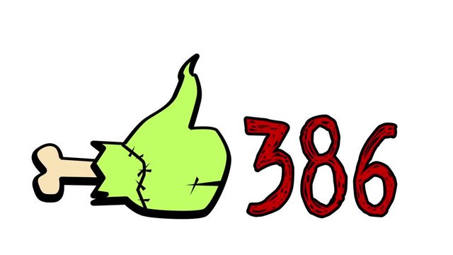 animated  likes from monsters: frankenstein, witch,  zombie, dracula. cut out