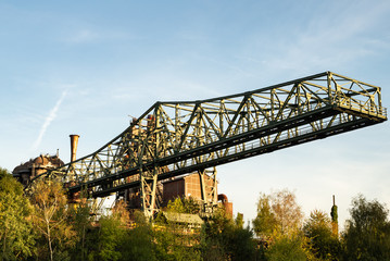 landscape park Duisburg North Ruhrgebiet industrial culture Germany