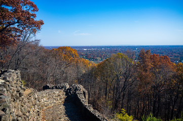 view from Washington Rock State Park in New Jersey