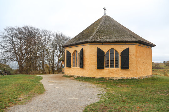 Kapelle in Vitt Mit Blick auf die Ostsee