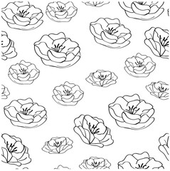  vector illustration pattern flowers notepad