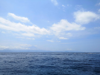 sea and blue sky