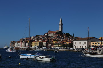 Fototapeta na wymiar Rovinj, Croatia harbour