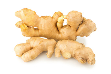ginger isolated on white background