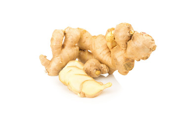 ginger isolated on white background