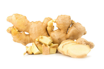 ginger isolated on white background
