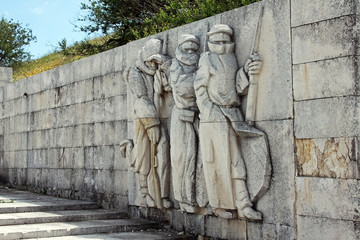 Monument of Liberty on Shipka pass in Bulgaria