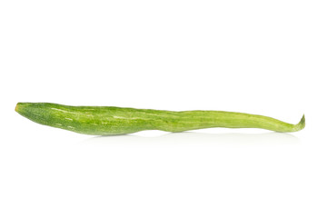 Snake gourd isolated on white background