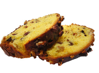 piece of cake on plate