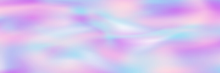 horizontal abstract pastel holographic texture design for pattern and background