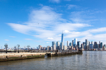 Lower Manhattan from Liberty State Park
