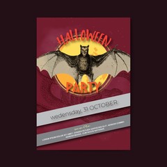 Halloween party poster