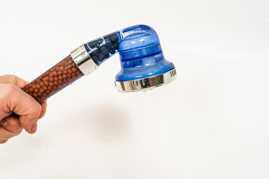 Shower Head and Hose Set,Etmury High Pressure Shower Head Ionic Handheld Shower Head Filter with 1.5M Anti-kink Shower Hose for Bathroom