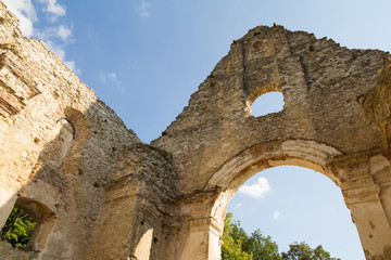 ancient medieval ruins