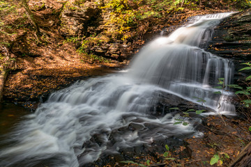 Fototapeta na wymiar Mountain Waterfalls