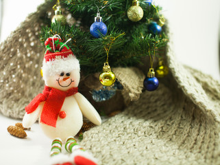 Happy little snowman