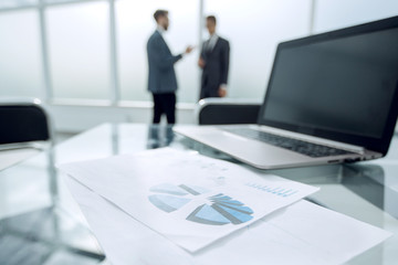 close up.workplace of the businessman.