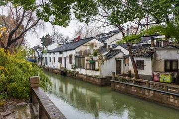 Fototapeta na wymiar Canal of Suzhou, China