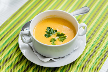 pumpkin cream soup