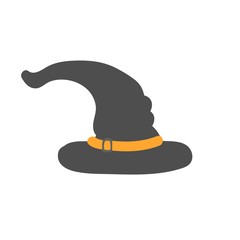 Witch hat icon, vector illustration design. Halloween collection.