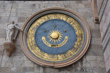 Obraz premium Horloge astronomique de Messine (Sicile - Italie)