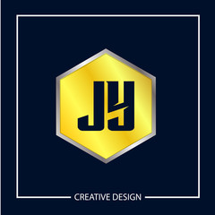 Initial Letter JY Logo Template Design