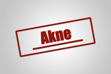 Akne - Krankheit