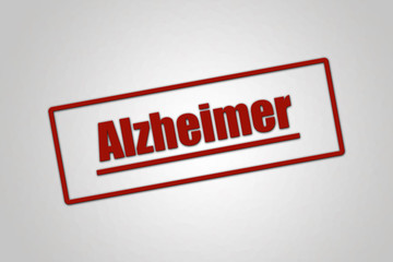 Alzheimer - Krankheit