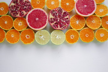 citrus fruit frame
