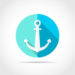 Anchor icon. Vector illustration.