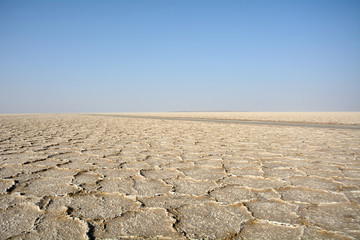 Salt desert, Iran