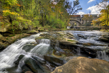 Fototapeta premium Beautiful Berea Falls In Autumn