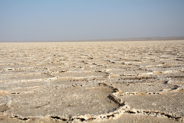 Salt desert, Iran
