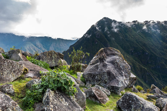 View from the Machu Picchu rock quary