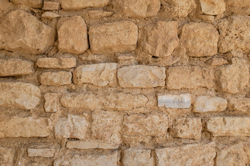 Photo of ancient greek palace wall, Crete island