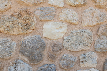 Photo of ancient greek palace wall, Crete island