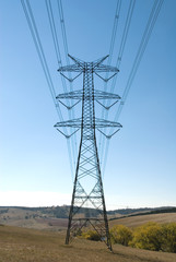 High Voltage Power Lines