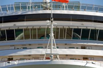 Luxury Cruise Ship Bridge