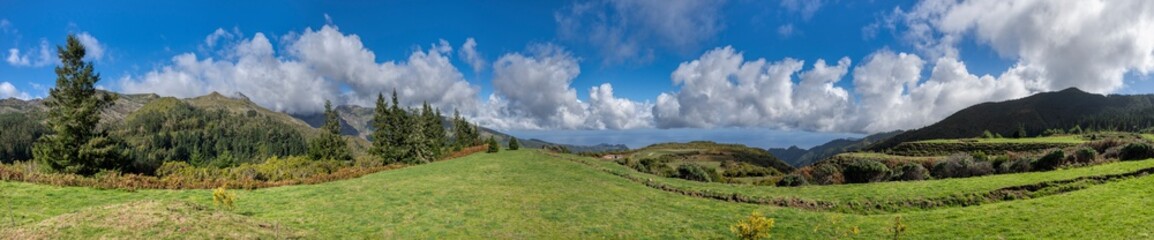 Fototapeta na wymiar Inland scenery of Madeira island