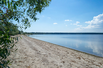 Lake beach
