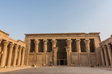The temple of Horus in Edfu