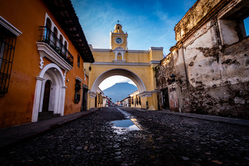 downtown antigua Guatemala