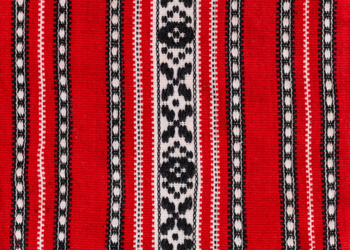 Romanian folk seamless pattern ornaments. Romanian traditional embroidery. Ethnic texture design. Traditional carpet design. Rustic carpet design and ornaments.