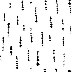 Square carnival repeated seamless background pattern with color ways and black white