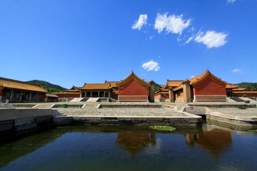 Chinese ancient architecture in Eastern Royal Tombs of the Qing Dynasty, china