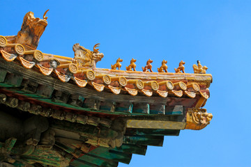 Chinese ancient architecture in the Eastern Royal Tombs of the Qing Dynasty, china